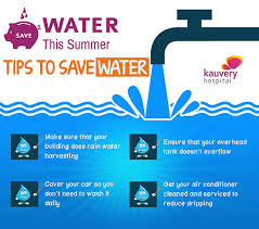 tips to save water this summer