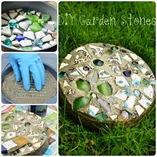 Diy Cute Handprint Cement Stepping Stone