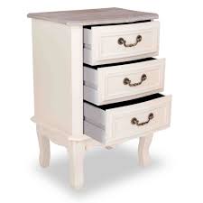 Even if you want a different set of bedside. Antique French Style White Appleby Wood Top Bedside White Bedside