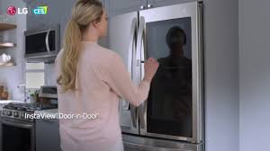 lg instaview door in door refrigerator