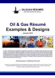 2018 Oil And Gas Resume Samples By 1300 Resume Issuu