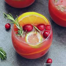 non alcoholic christmas punch cooking