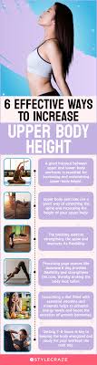 increase upper body height
