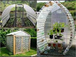 greenhouse from plastic bottles