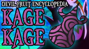 The Kage Kage no Mi (Shadow-Shadow Fruit) | Devil Fruit Encyclopedia -  YouTube
