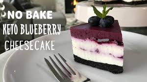 Cheesecake is probably the most keto adaptable dessert recipe there is. No Bake Keto Blueberry Cheesecake Youtube Low Carb Cheesecake Recipe Blueberry Cheesecake Low Carb Cake