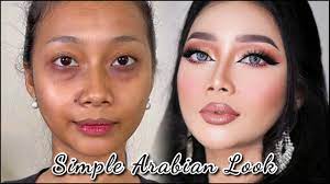 tutorial makeup arabian look versi