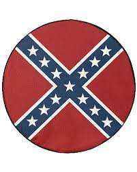 Confederate Battle Flag Spare Tire Cover