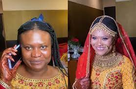 african woman s amazing makeover as