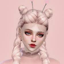 the sims 4 pink colour female the