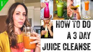 how to do a 3 day juice cleanse