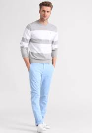 Gant Soho Chinos Capri Blue Men Clothing Trousers Shorts