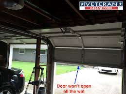 why won t my garage door opener open