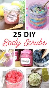 25 easy homemade face and body scrubs