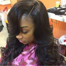 Short sew in hairstyle with invisible part. This Is The Best Invisible Part Closure I Have Ever Seen Stylesbyporchea Did An Amazing Job On Th Quick Weave Hairstyles Weave Hairstyles Top 10 Hair Styles