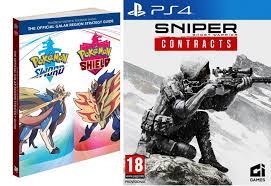 Gamecentral - ** New Arrival ** NS Pokemon Sword and Shield Guide Book -  $40 PS4 Sniper Ghost Warrior: Contracts - $52