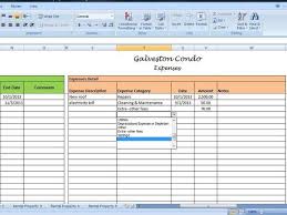 Landlords Spreadsheet Template Rent And Expenses