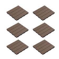 deck tile flooring set