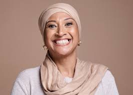 muslim portrait and beauty woman