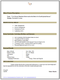 Resume Sample Skills And Interest  Resume  Ixiplay Free Resume Samples
