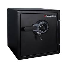 sentrysafe combination fire water safe sfw123dtb