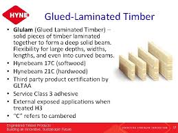 using engineered timber s in