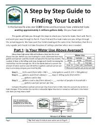A Step By Step Guide To Finding Your Leak Gainesville Ga
