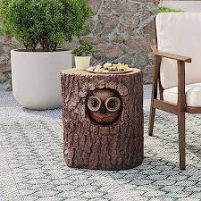 Cosiest Outdoor Side Table Faux Wood