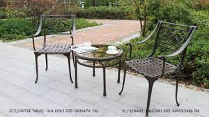 china europe style cast aluminum patio