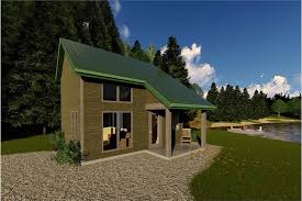Vacation Homes House Plan 1 Bedrms 1