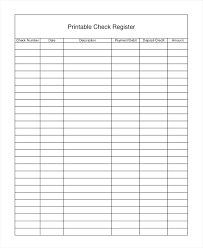 Printable Checkbook Register Free Check Book Software For Windows 10