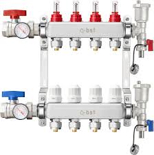 abst pex manifold 4 branch stainless