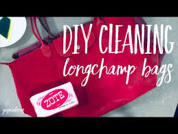 cleaning my longch bags diy you