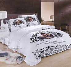 distinct interior personalized bedding