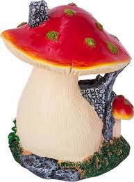 ankoow red mushroom house mini