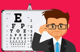 The Free Illustration Of Sight Man Glasses Test