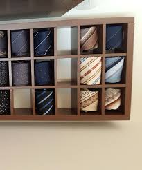 Holds 39 ties love the distressed wood with old fashioned square metal nails a must. Wall Mount Rolled Neck Tie Display 4 Steps With Pictures Instructables