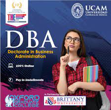 dba doctor of business administration