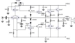 Today we are going to learn about microphone circuit diagram with pcb layout. 400w Rms Stereo Power Amplifier Schematic Pcb Design Electronic Schematic Diagram
