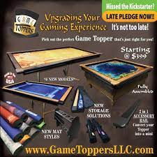 The game board shows 6 states, which are divided into 24 land or water regions. Game Toppers 2 0 The Ultimate Gaming Accessory By Game Toppers Llc Kickstarter