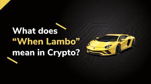 We hope to spread the word out as fast as uh, what does locking liquidity actually mean? What Does When Lambo Mean In Crypto Gbv Capital