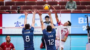 Volleyball is a team sport in which two teams of six players are separated by a net. Argentina Va Por La Recuperacion En La Copa Del Mundo De Voley