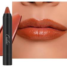 oulac orange lip gloss lipstick