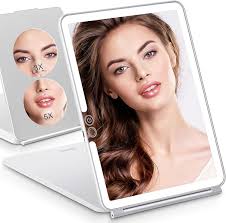 2023 upgraded travel makeup mirror with