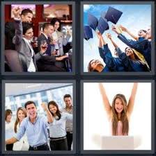 4 Pics 1 Word Answer For Party Graduate Celebrate Success Heavy Com