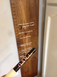 Easy Diy Wooden Growth Chart For Around 15 So Easy Just