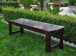 Backless Garden Bench 5 Ft Shine