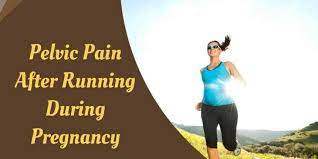 pelvic pain after running during