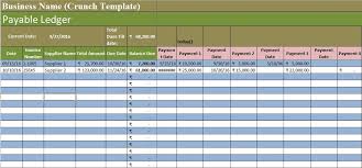 Download Free Accounts Payable Template Excel Accounts