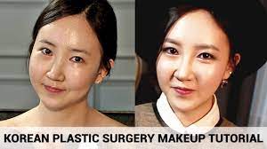 korean plastic surgery makeup tutorial